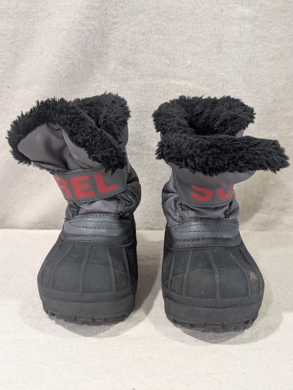 Sorel Snow Boots Youth Size 9 Waterproof Winter Faux Fur Winter Outdoors Cold